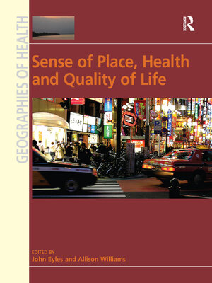 cover image of Sense of Place, Health and Quality of Life
